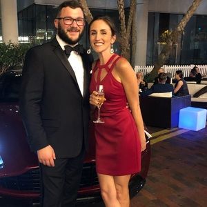 Guess mini red dress